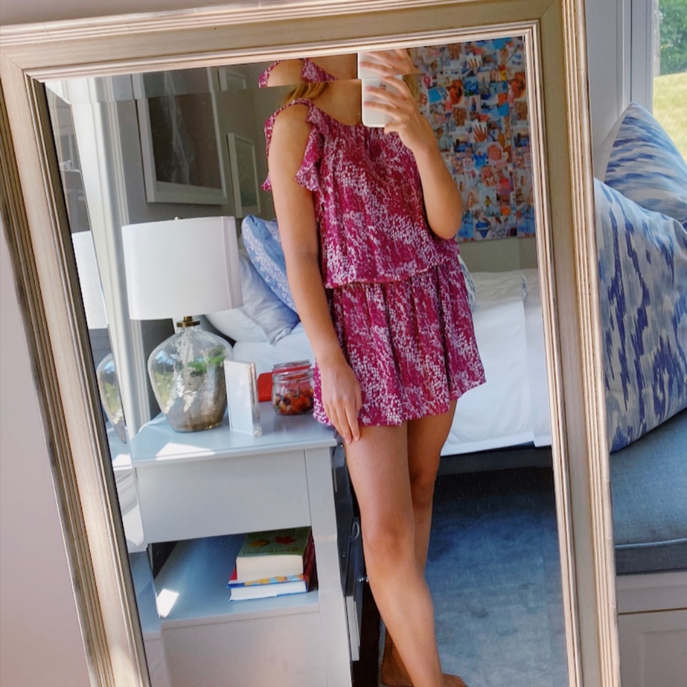 Ramy Brook Pink Mini Dress